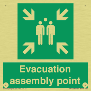 Evacuation assembly point